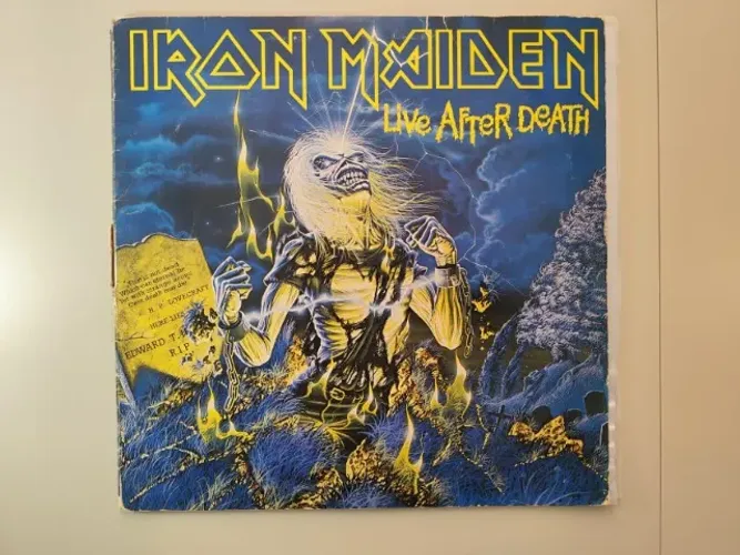[DUPLO] Disco de Vinil LP Iron Maiden - Live After Death