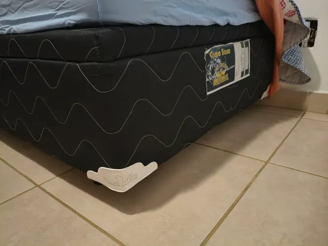 Cama box com colchão solteiro
