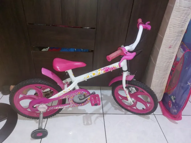 Bicicleta infantil rosa