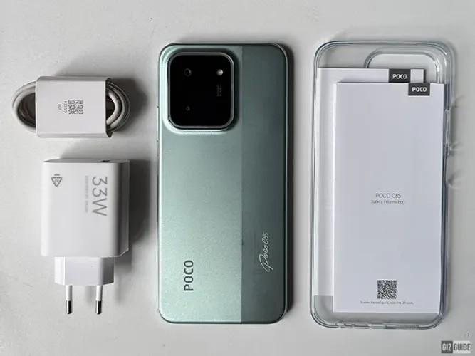 XIAOMI POCO C85 128GB/6GB RAM - APARELHO CELULAR NOVO