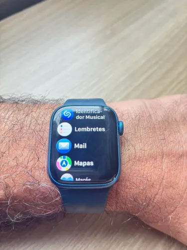 Apple Watch série 7 azul 