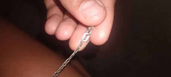 Corrente de prata 925 numeração 