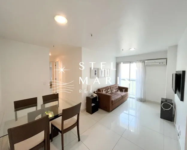 Botafogo, Ed. Long Stay, Apartamento de 60 m2, 2 quartos e 1 vaga à venda em prédio espeta