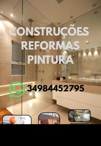 PEDREIRO CONSTRUÇÕES REFORMAS PINTURA