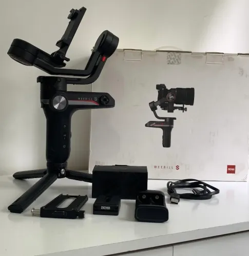 Gimbal Weebil S / Troca Mic Lark m2 Hollyland