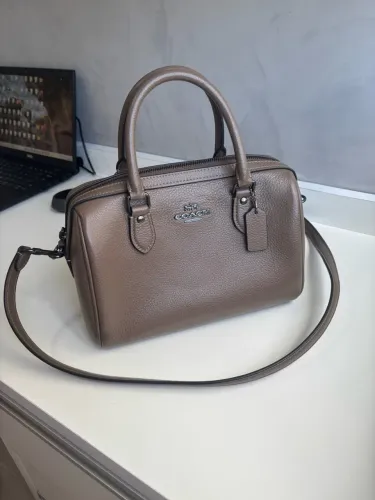 Bolsa Coach rowan satchel
