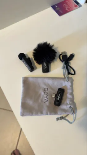Microfone Lapela Boya VB20