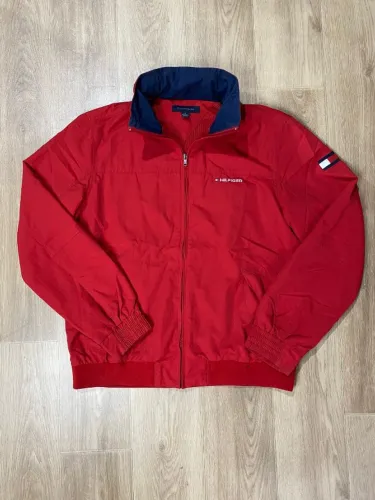 Jaqueta Tommy Hilfiger Velejeador Vermelho