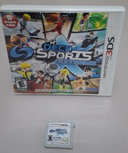 Deca Sports Extreme 3DS impecável com encartes