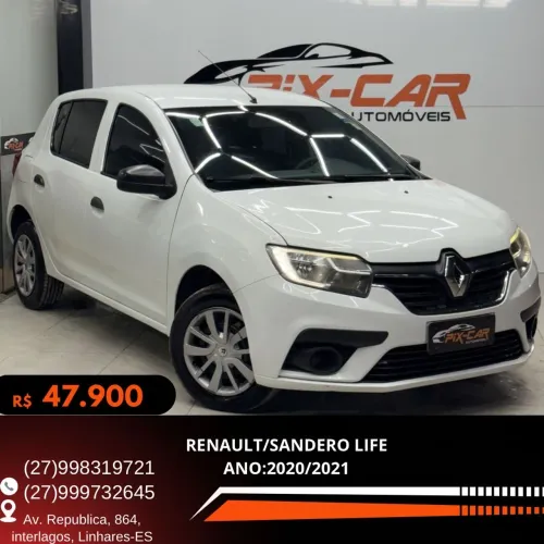 Renault Sandero Life Flex 1.0 12V 5P Mec. 2021