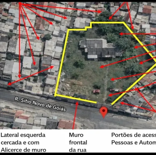 Terreno à venda com 2.105 m² na Vila Rio de Janeiro Guarulhos/SP - Travessa da Av.- Guaru