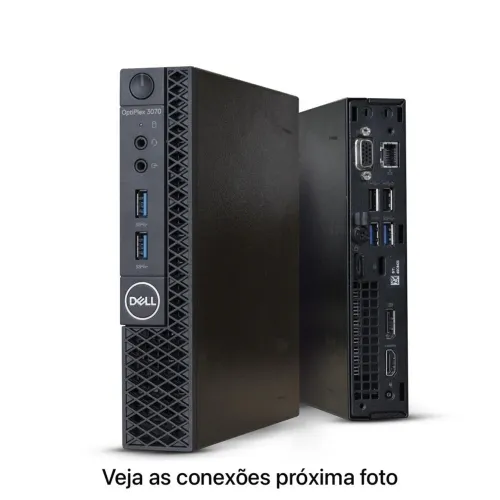 Dell 3070 | 32GB RAM | 256Gb NVMe, Wi-Fi e Bluetooth | Optiplex o MacMini da Dell