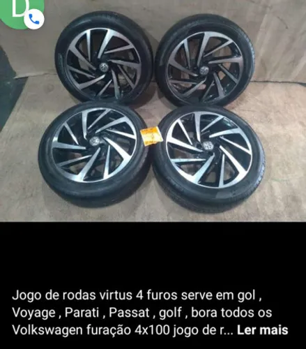 Rodas Virtus jg completo