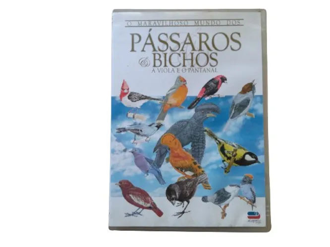 Dvd Pássaros E Bichos A Viola Do Pantanal