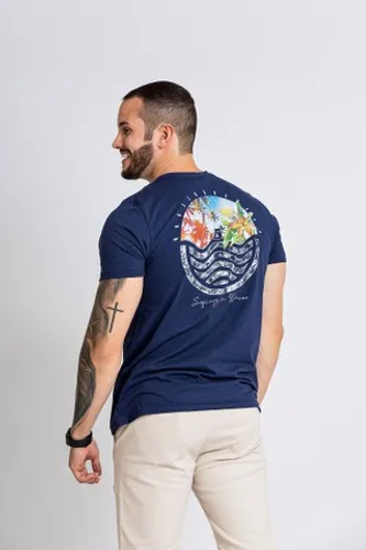 Gola Careca Estampada Masculina