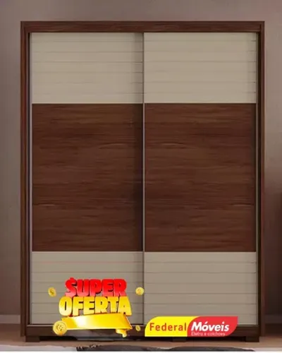 Guarda Roupa 2 Portas 3 Gavetas Super Lindo Fazemos Entrega