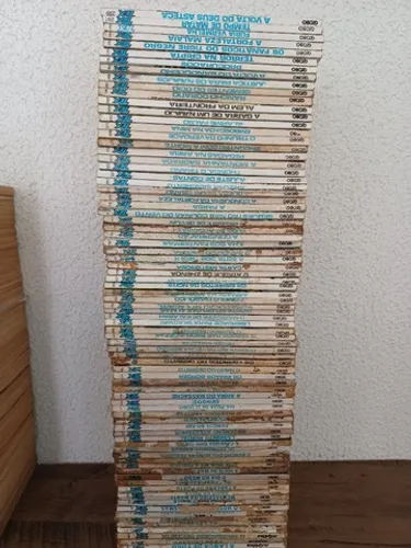 (item 237) Lote com 100 revistas Tex  do nº 200 ao 299
