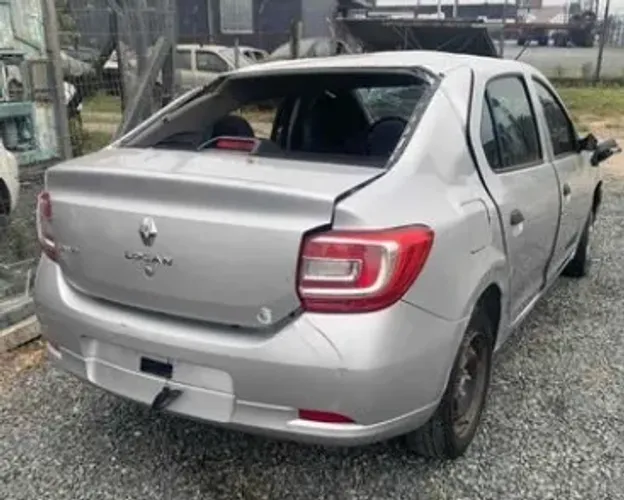 Sucata Renault Logan 1.0 16v 2015 Para Retirada De Peças