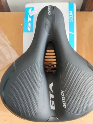 Banco Selim Bike Gta Comfort Gel Anatômico Tech Refletor