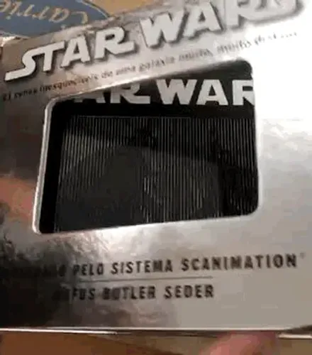Livro Star Wars- 11 cenas inesquecíveis- sistema scanimation
