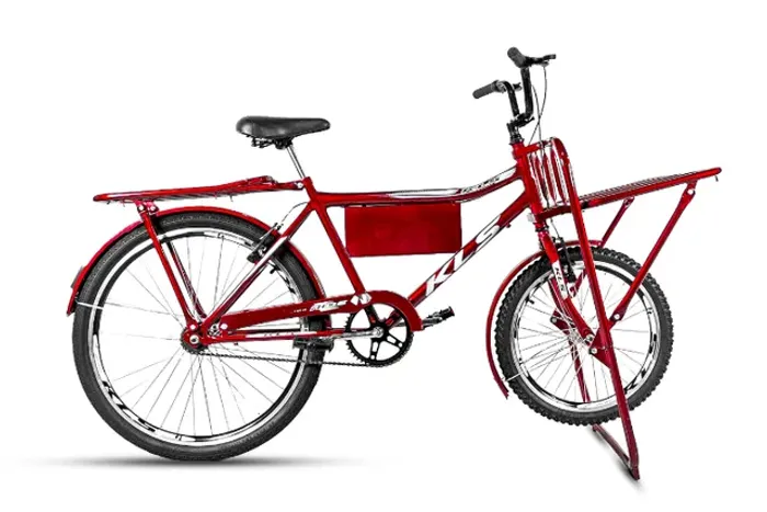 Bicicleta Cargueira De Carga Pesada Bagageira Food Bike