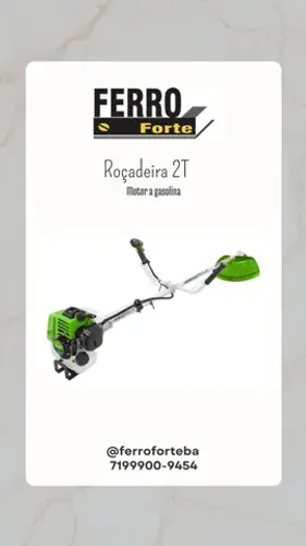 Roçadeira 2T e 4T. Soprador de Folhas