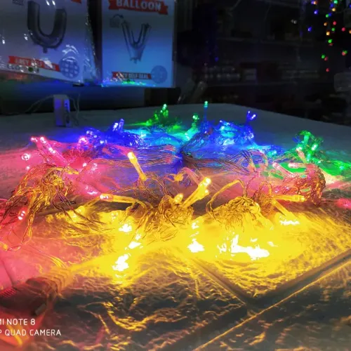 Pisca Cascata 100 Leds Color 1,5x1,5m 110v