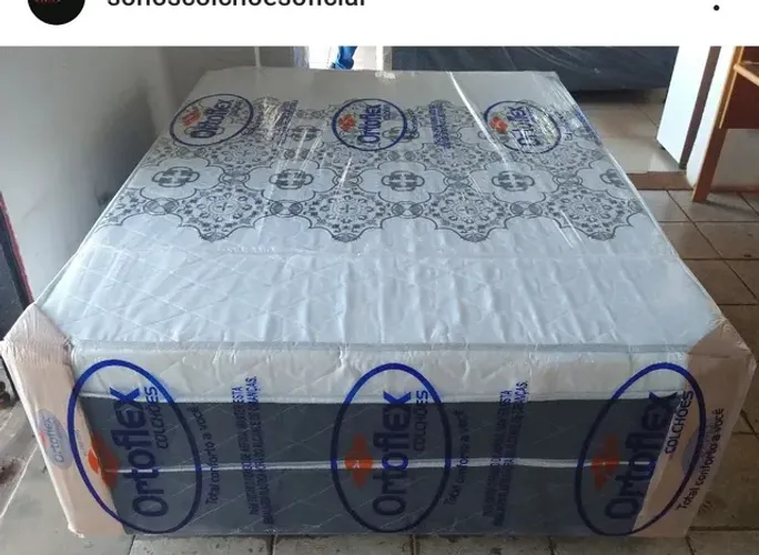 CAMA BOX CASAL ESPUMA SELADA EXTRA CONFORT 