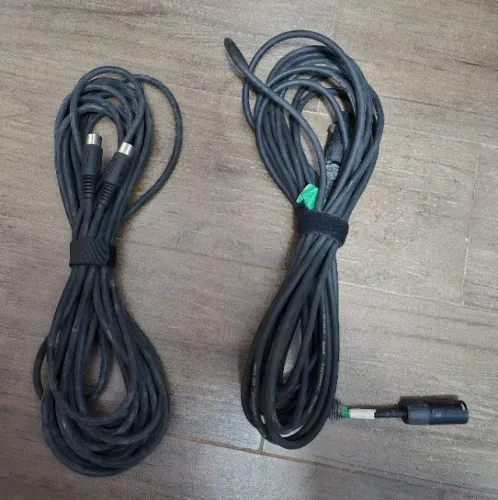 Cabo profissional de microfone importado - DynaMike Pro CD 223B (USA) + cabo Mid