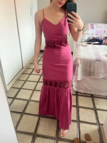 Vestido Chocoleite Rosa