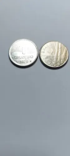 Moeda Antiga de 1 Cruzeiro de 1979 -em ótimo estado