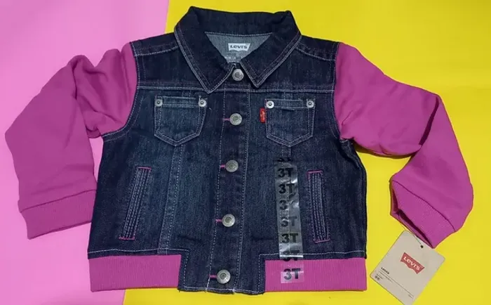 Jaqueta Jeans Infantil Levis