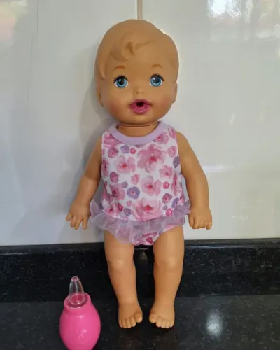 Boneca Little Mommy Bebê Faz Xixi - Mattel