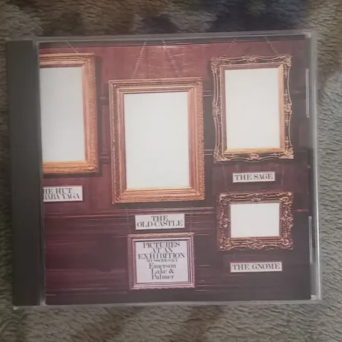 CD Emerson, Lake And Palmer pictures at an exhibition( importado/estado de novo)