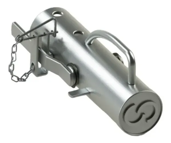 Munheca Para Reboque Tubular Engate Carretinha 50mm 1500 Kg
