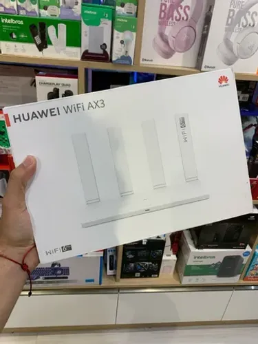 Roteador Huawei Wi-fi 6Plus AX3 - Novo Lacrado - Parcelamos Sem Juros