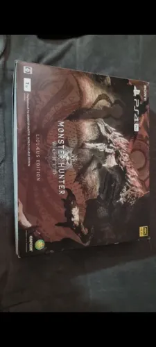 Console Playstation 4 Pro Edição limitada Monster Hunter Wolrd Japones