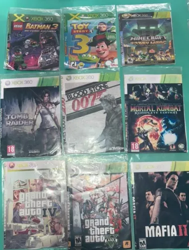 Diversos Jogos XBox 360 - títulos variados