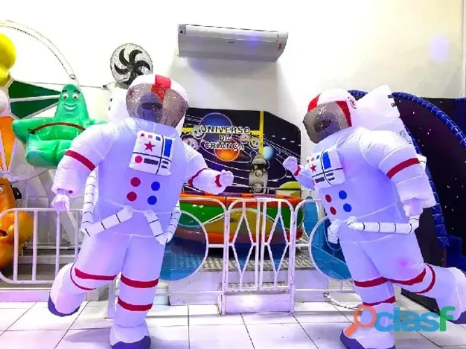 ASTRONAUTAS PERSONAGENS VIVOS COVER FESTA INFANTIL 