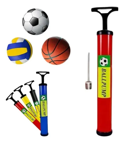 Bomba Para Encher Bolas Em Geral Basquete Volei