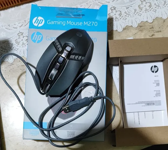 Mouse Gamer HP M270 - Novo