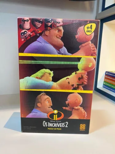 Quebra-cabeça Os Incríveis 2 - 60 Peças