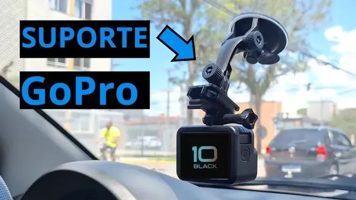 Suporte Para Vidro Gopro