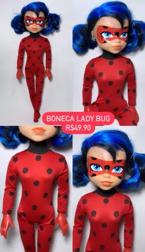 Boneca Lady Bug