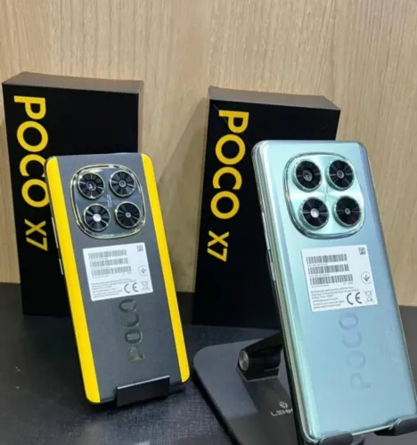 POCO X7 - 512/12 - Muita Memória Design moderno e câmeras incríveis!