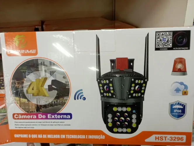 Câmera de segurança Externa 4k Hst3296 onprime