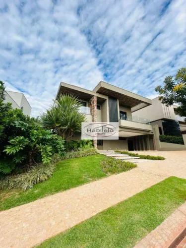 Casa à venda no Borda do Parque, automatizada, gourmet equipado, 4 suítes, 6 vagas, com 50