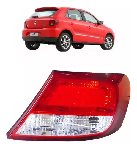 Lanterna Gol G5 Ano 09 A 12 Orignal Direito/passageiro Vermelho