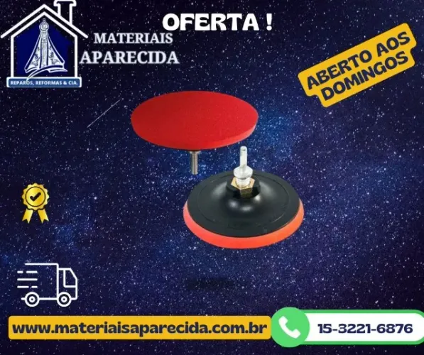 Suporte Disco Lixa Velcro MTX REF.762209