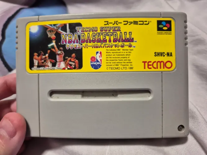 Tecmo Super NBA Basketball - Super Famicom